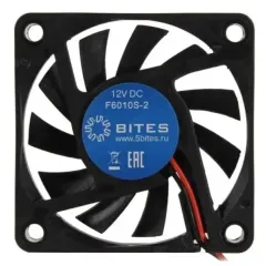 Кулер корпус 60x60x10 5BITES F6010S-2 SLEEVE / 3500RPM / 26DBA / 2P