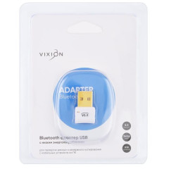 Контроллер Bluetooth Vixion USB 3.0 (BT v5.0) белый