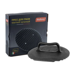 Пресс для гриля MALLONY CH23-L 23 см чугун (985026)