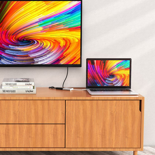 Коммутатор USB 3.0 HB14 Type-C на USB 3.0/HDMI/PD HOCO  