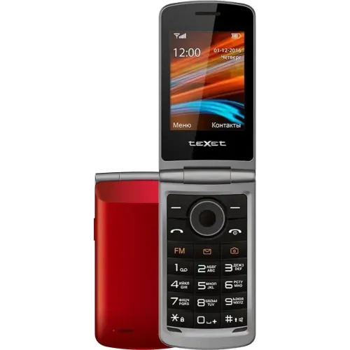 Сотовый телефон TEXET TM-404 красный