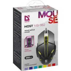 Мышь Defender Host MB-982 черный
