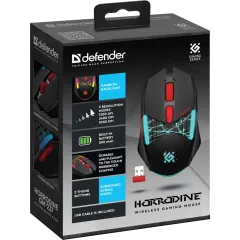 Мышь Defender Horrodine GM-237 черный 
