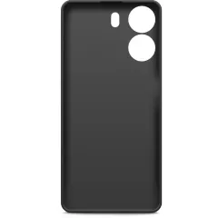 Бампер Xiaomi Redmi 13C Borasco Silicone Case черный