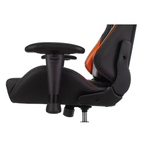 Кресло игровое Zombie VIKING 5 AERO черный/оранжевый эко.кожа