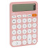 Калькулятор Deli EM124PINK розовый 12-разр.