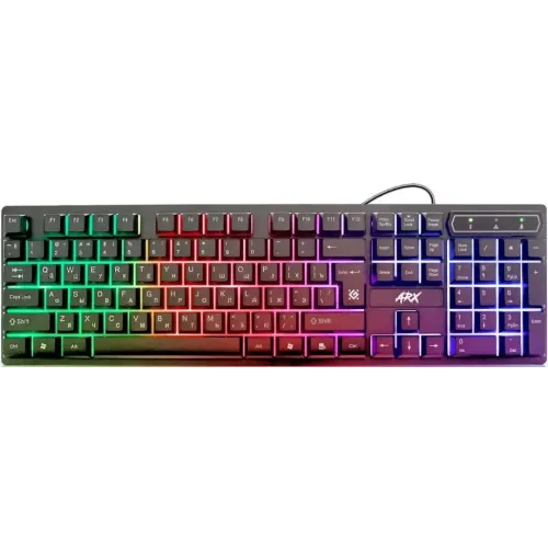 Клавиатура Defender ARX GK-196L LED черный (*5)