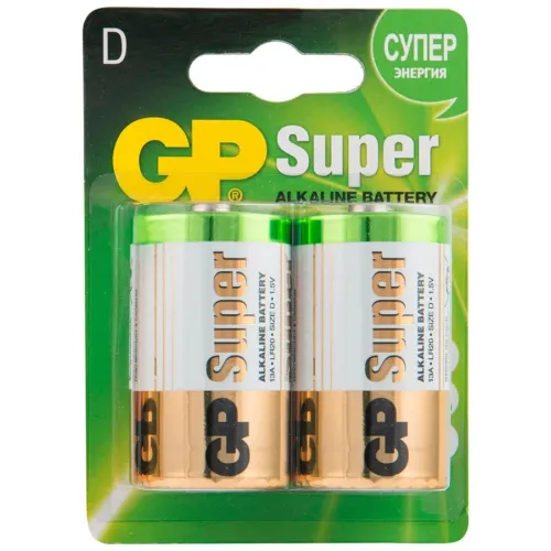 Батарейка GP LR20 Super 2шт