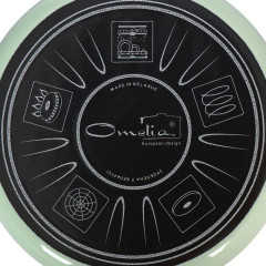 Кастрюля Сантэкс, Слм, эмаль, индукция , 5л, салатовый ментол, 1-2450111 (337807)