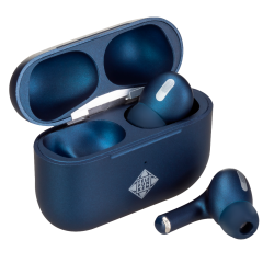 Гарнитура Bluetooth TELEFUNKEN TF-1102B темно-синий металлик