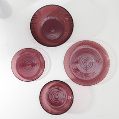 Набор столовый LUMINARC «Идиллия Лилак» , стекло, 19 пр., лиловый (9823712)(O0202)