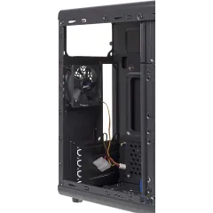 Корпус Aerocool Qs-180 черный w/o PSU mATX 1x80mm 2xUSB2.0 1xUSB3.0 audio