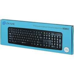 Клавиатура Oklick 90MV2 черный