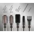 Фен-расческа King Professional KP-6020, 5в1 , серый/серебристый (стайлер)