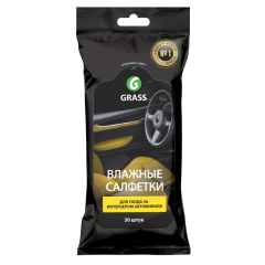 Салфетка влажная GraSS IT-0311 для ухода за интерьером а/м  