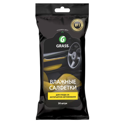 Салфетка влажная GraSS IT-0311 для ухода за интерьером а/м  