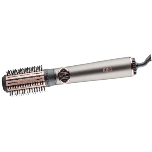 Фен-расческа King Professional KP-6020, 5в1 , серый/серебристый (стайлер)