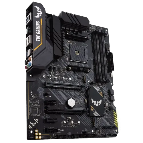 М/П SOC-AM4 Asus TUF GAMING B450-PLUS II Soc-AM4 AMD B450 4xDDR4 ATX AC`97 8ch(7.1) GbLAN RAID