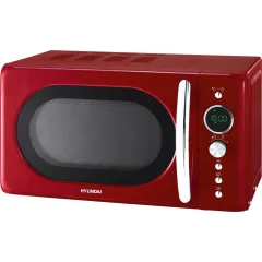 Микроволновая печь HYUNDAI HYM-D3037, 20 л., красная (Э/М)