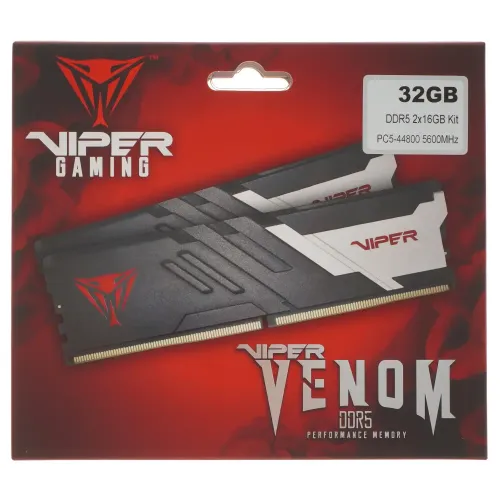 Память DDR5 32768Mb 5600MHz Patriot PVV532G560C36K Viper Venom RTL Gaming