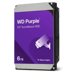 HDD SATA 6Tb WD WD64PURZ Surveillance Purple (5400rpm) 256Mb 3.5