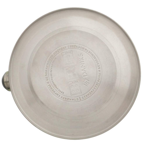 Чайник со свистком Daniks MSY-021P, индукция, фиолетовый, 2,5 л.