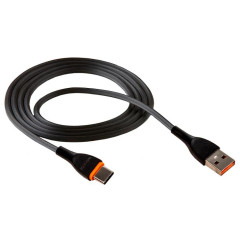 Кабель USB 3.0 A вилка - Type-C 1 м WALKER C565, 3.1А, черный