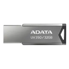 Карта USB3.1 32 GB A-DATA UV350 AUV350-32G-RBK серебристый