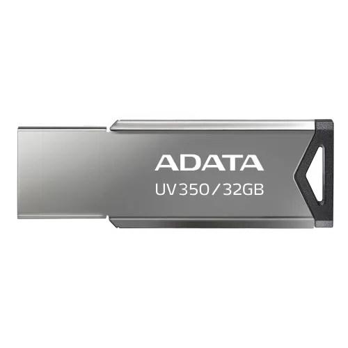 Карта USB3.1 32 GB A-DATA UV350 AUV350-32G-RBK серебристый