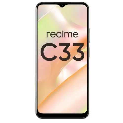 Сотовый телефон REALME C33 32Gb золотистый