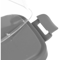 Масленка пластик Martika, Летиция, серая, С322ПСЕР