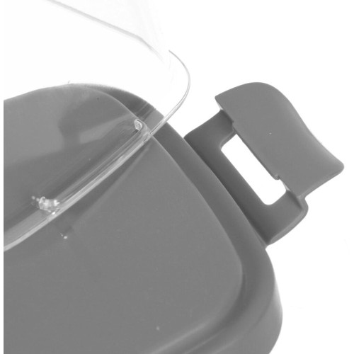 Масленка пластик Martika, Летиция, серая, С322ПСЕР