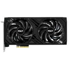 Видеокарта Palit PCI-E 4.0 RTX4060 DUAL OC NV RTX4060 8192Mb 128 GDDR6 1830/17000/HDMIx1/DPx3/HDCP R NE64060T19P1-1070D