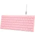 Клавиатура A4 Fstyler FBX51C розовый