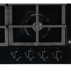 Стол газовый De luxe TG4_750231F-075 черный