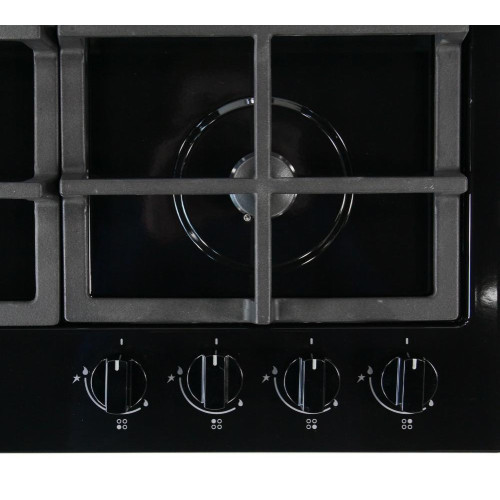 Стол газовый De luxe TG4_750231F-075 черный
