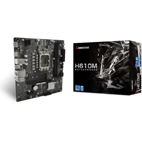 М/П SOC-1700 Biostar H610MS 2xDDR4 mATX AC`97 GbLAN+VGA