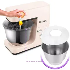 Кухонный комбайн Kitfort КТ-3419-1 светло-розовый