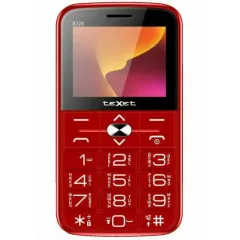 Сотовый телефон TEXET TM-B228 красный