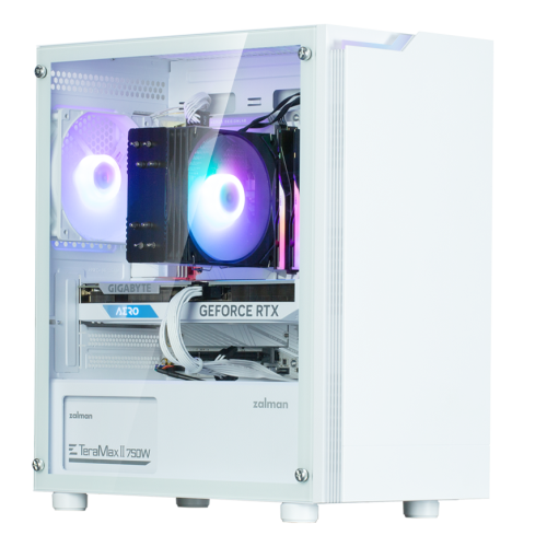 Корпус Zalman ZM-T4 PLUS белый mATX