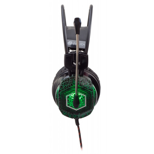Гарнитура Oklick HS-L500G TOXIC черный 2.2м