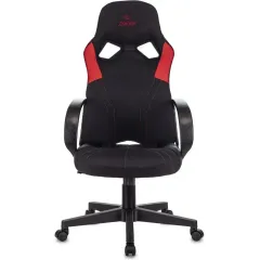 Кресло игровое Zombie RUNNER черный/красный