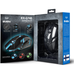 Мышь SVEN RX-G740 черный 