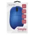 Мышь Qumo Office M92 1000dpi голубая
