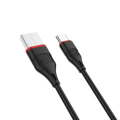 Кабель USB 2.0 A вилка - Type-C 1 м Borofone BX17 Enjoy черный