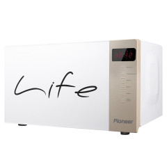 Микроволновая печь PIONEER MW262S, 20 л., белая/беж. (С)