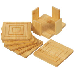 Подставка под горячее дер. СПЕКТР, 11,5х11,5 см, 6 шт.( G11-LZ1001)