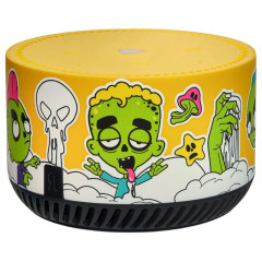 Умная колонка Яндекс.Станция Лайт с Алисой внутри Rainbo Zombie желтый (*8)