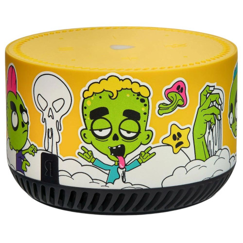 Умная колонка Яндекс.Станция Лайт с Алисой внутри Rainbo Zombie желтый (*8)
