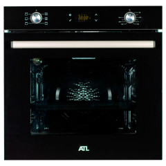 Духовка электрическая ATLAN 1 FD 664 AA BK (*7)